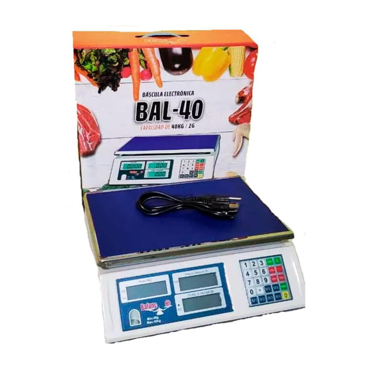 BASCULA 40KG DIGITAL - Fuller Machinery