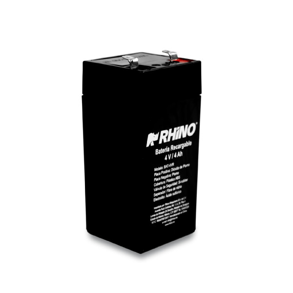 Batería Recargable Rhino 4V / 4Ah